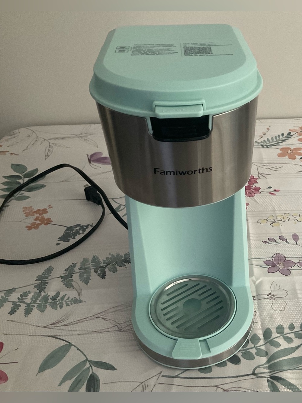 Single-Serve Coffee machine in Mint